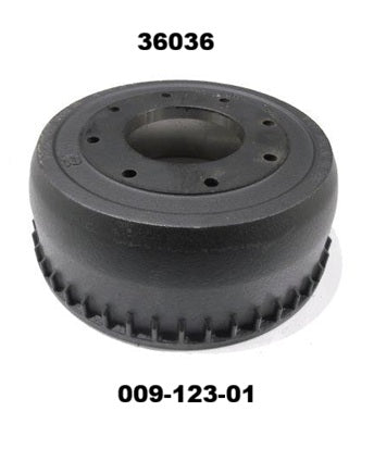 Item ID 36036 , 009-123-00 Dexter® Brake Drum Only, Non-ABS, Fits Dexter 10 GD Axles