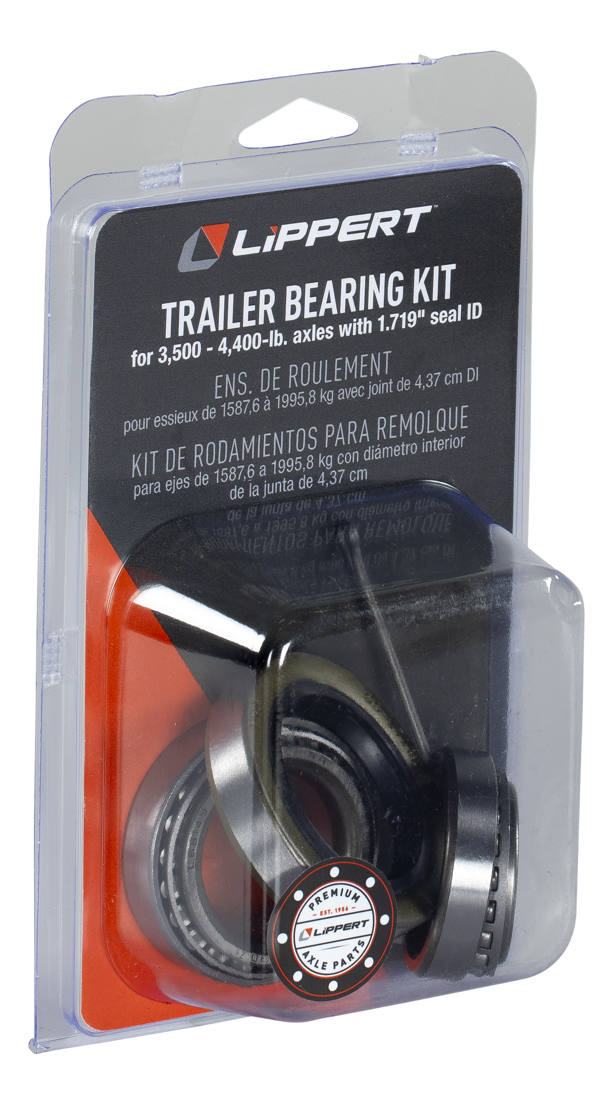 Item ID 65742 , 2023133980 Lippert Trailer Bearing Replacement Kit - 3,500-lb. Axles