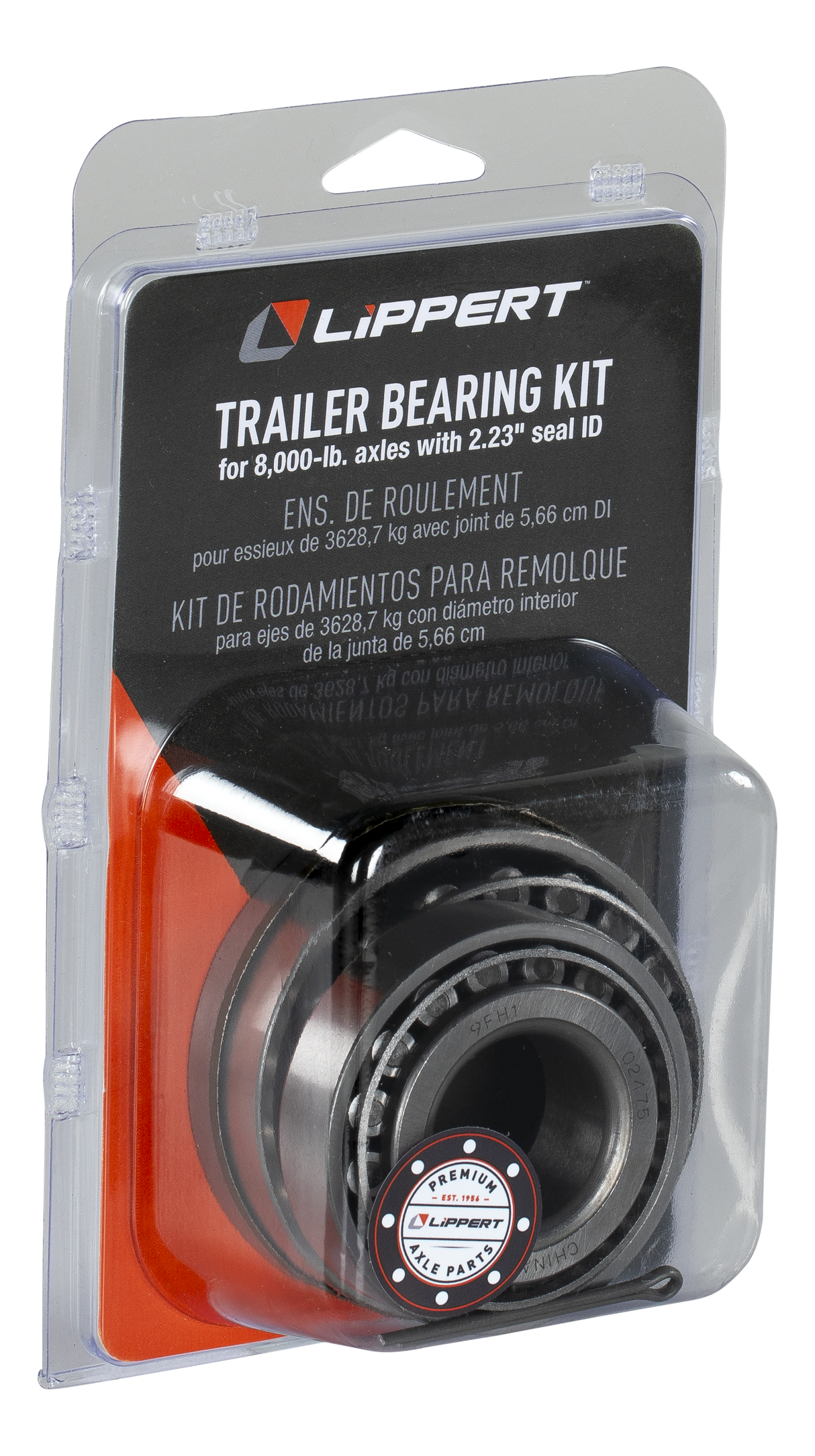 Item ID 66362 , 2023133984 Lippert Trailer Bearing Replacement Kit - 8,000-lb. Axles