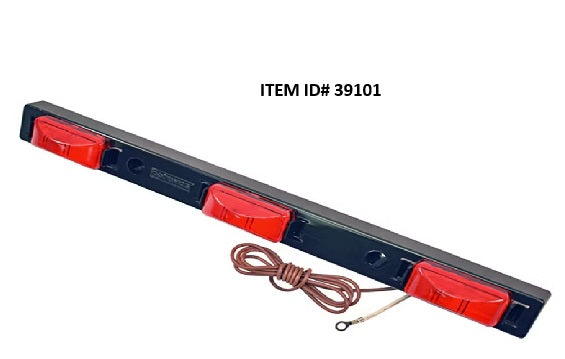 Item ID 39101 , MCI-93RB LIGHT TRIPLE ID SURFACE MOUNT LED