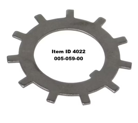 Item ID 4022 , 005-059-00 Spindle Tang Type B Washer, 1 3/4" ID, For 10,000, 12,000, 16,000 Lbs Axles