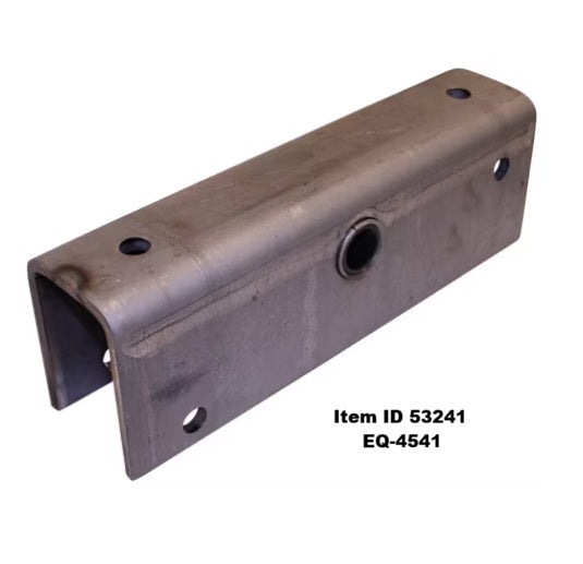 Item ID 53241 , EQ-4541 Fabricated Slipper Spring Equalizer, 12" Long, 7/8" Nylon Bushing, 9/16" Holes, Raw