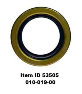 Item ID 53505 , 010-019-00 Grease Seal, 1.719" ID x 2.565" OD Double Lip