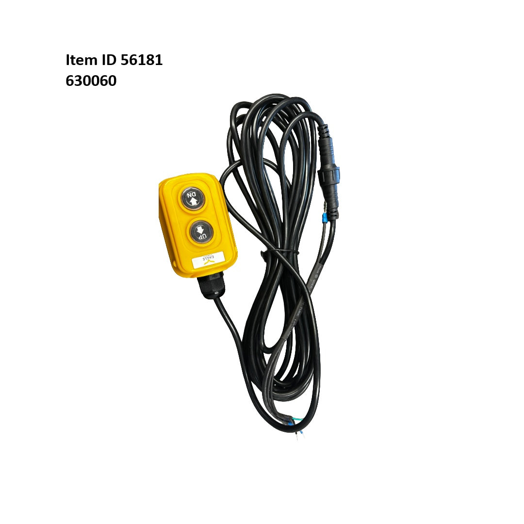 Item ID 56181 , 630060 Eagle Remote Controller /W 20' CABLE