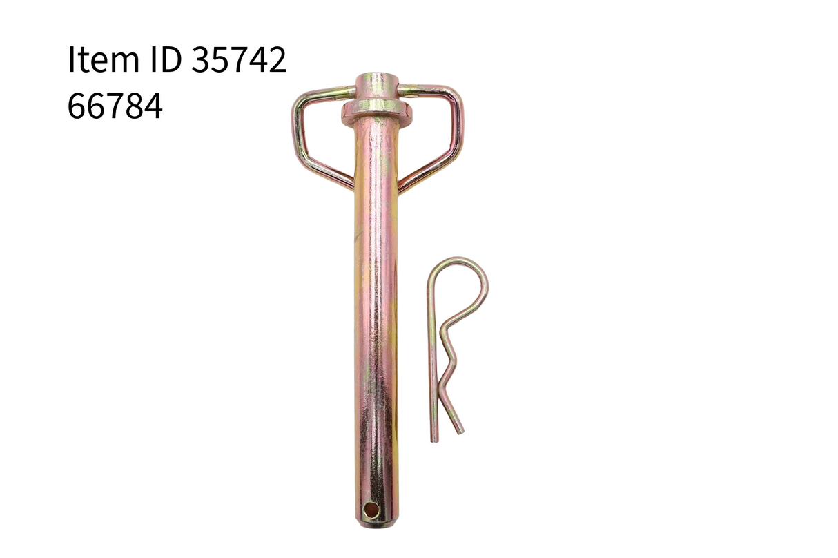 Item ID 35742 , 66784 Swivel Handle Forged Hitch Pin 0.75 X 6.0