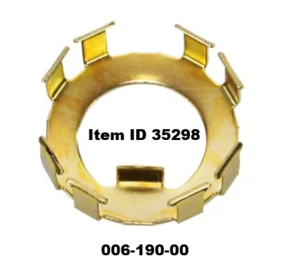 Item ID 35298 ,  006-190-00 Spindle Nut Retainer Cage - BT8 - #42 Spindle - 2,000 Lbs- 8,000 Lbs Capacity E-Z Lube Axles