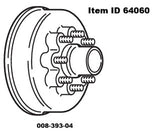 Item ID 64060 , 008-393-04 Dexter 8K Hybrid Hub Drum