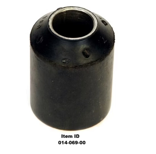 Item ID 35375 ,  014-069-00 Dexter Rubber Bushing Rubber & Steel, 1" ID, 2" OD, 3" Long