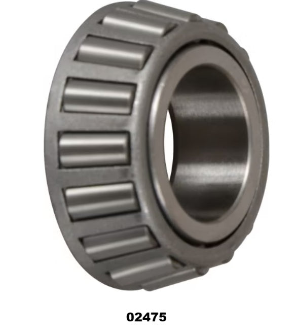 Item ID 66364 , 02475 Single Cone Tapered Roller Bearing , 1.250" ID