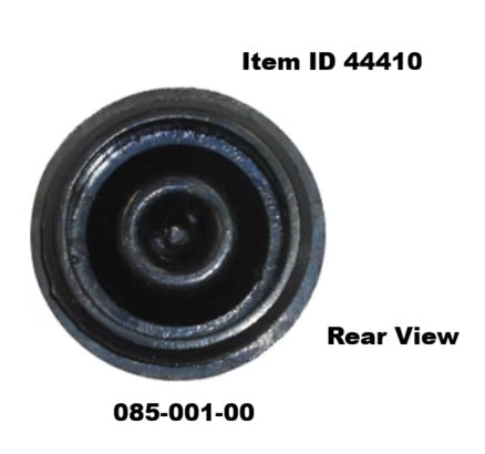 Item ID 44410 , 085-001-00 Dexter® Dust Grease Cap Plug, For All E-Z Lube® Caps, Rubber