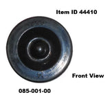 Item ID 44410 , 085-001-00 Dexter® Dust Grease Cap Plug, For All E-Z Lube® Caps, Rubber