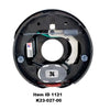 Item ID 1121 , K23-027-00  Dexter Brake Assembly 3500 Lbs Per Pair Capacity (1,750 Lbs Each) 10" x 2-1/4"