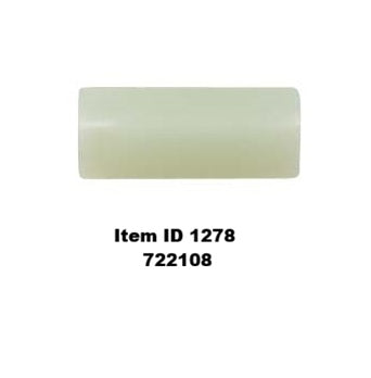 Item ID 1278 , 722108 Equalizer Nylon Bushing, 9/16" ID 3/4" OD 1 3/4" Long
