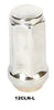 Item ID  28933L , 12CLN-L Hex Wheel Nut, 60° Cone, 1/2"-20, 3/4" Hex, Acorn Style, 1.75" Long, Chrome