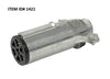 Item ID 1421  , J94-11-70 CONNECTOR PLUG 7 POLE ROUND ZINC POLLACK