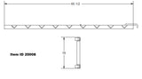 Item ID 20008 , Ramp, Slide, Black for Lowboys