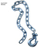 Item ID 20017 , IW14110 Safety chain assembly .025 W/ GR 30 Clevis Hook