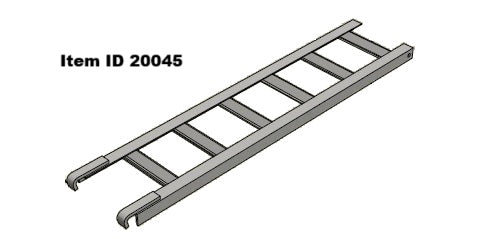 Item ID 20045 , Ramp, Slide In, Black, Lowboy