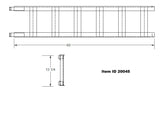 Item ID 20045 , Ramp, Slide In, Black, Lowboy