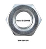 Item ID 20962 , 006-005-00 9/16"-18 Plain Nut