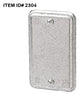 Item ID 2304 , IBV BC11-C-4 JUNCTION BOX COVER STEEL