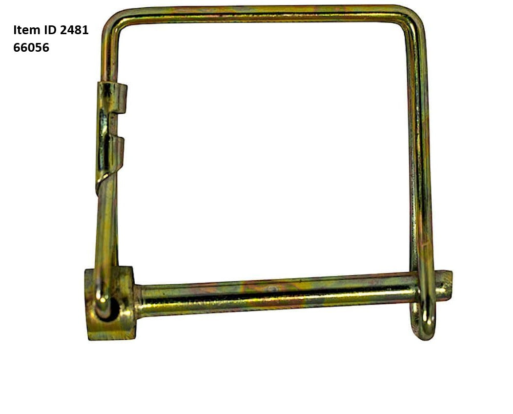 Item ID 2481 , 66056 Quick Pin Square 0.375 X 2.5