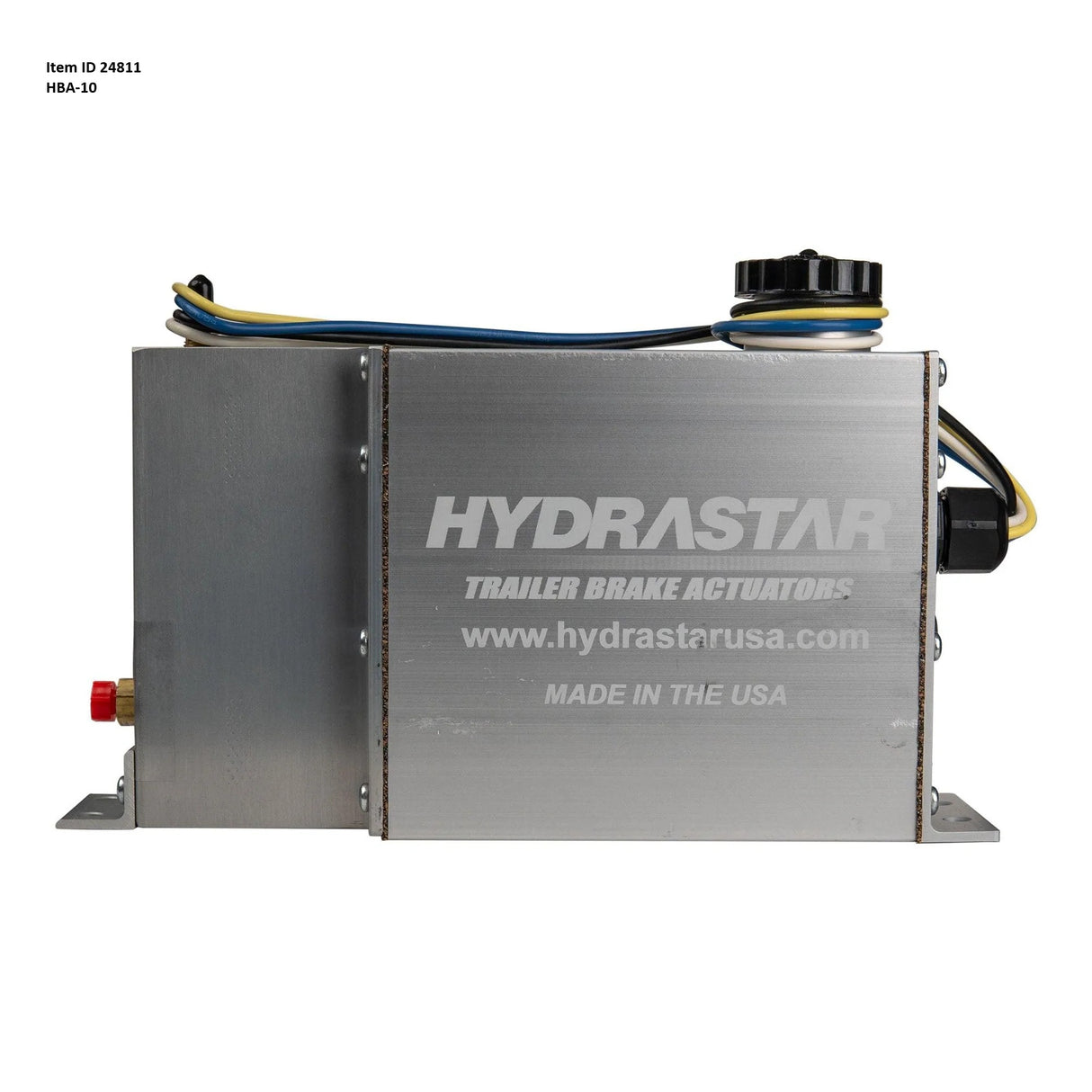 Item ID 24811 , HBA-10 Hydrastar 1000 PSI Electric/Hydraulic Trailer Brake Actuator for Drum Brakes