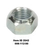 Item ID 2542 , 006-112-00 1"-8 Lock Nut Plain