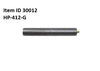 Item ID 30012 , HP 12-412G Hinge Pin, Complete Assembly With Grease Fitting On "Cap" Type Collar, Round Step Pin Style, 4.75" L, .750" OD, .500" PIN
