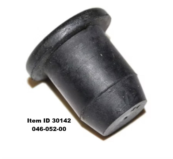 30142 , 046-052-00 Dexter® Replacement Oil Fill Rubber Plug, 1/2" Diameter, Fits Dexter 8,000 lb to 15,000 lb hubs