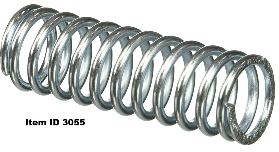 Item ID 3055 , 24836 SPRING COMPRESSION 0.875 OD X 4.0 FL WIRE 0.080