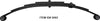 Item ID 3062 , 072-042-00 SPRING DOUBLE EYE 1750# 25.25 X 1.75 X 4 LEAF 0.5625 EYE
