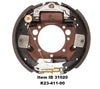Item ID 31020 , K23-411-00 Self-Adjust Duo-Servo Brake, 10,000 lb, 12-1/4" x 3-3/8", Right