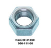Item ID 31360 , 006-111-00  NUT SPRING EYE BOLT LOCK GR5 NC 0.875n