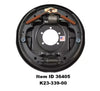 Item ID 36405 , K23-339-00 Manual Adjust Uni-Servo Brake, 7,000 lb, 12" x 2", Right