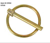 Item ID 37654 , LP316 Buyers Lynch Pin, 1875" Diameter, 1.38" Long, 1.10" Usable Length, Zinc