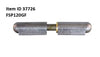 Item ID 37726 , FSP120GF Steel Bullet Hinge, 4-3/4" Weld-On with Steel Pin & Brass