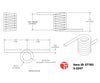 Item ID 37783 , 3-2247 RH Spring Assisted Flip UP Center (Roadside)