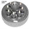 Item ID 38667 , 008-219-13 HUB DRUM ONLY 7K GREASE 8 ON 6.5 0.5625 (9/16") STUD
