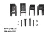 Item ID# 38738 , TPP-910-0012 Tandem Axle Hanger Kits, 3" Slipper Springs (10,000 -15,000 LBS. Axles) 1" Hanger Spring Eye