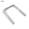 Item ID 38872 , U-Bolt Square End 2.3125 X 3.25 x 0.375 1.5 NC THRD