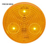 Item ID 38918 , MCL-55AB LIGHT CLEARANCE 2.0 DIA. ROUND AMBER LED