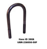 Item ID 3908 , UBR-238550-50F 2 3/8"RD 1/2-20 5.5", U-BOLT