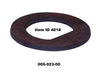 Item ID 4018 , 005-023-00 Spindle D-Washer, 1" ID x 1.67" OD, For 3,300 Lbs and 6,000 Lbs Axles