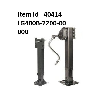 Item ID 40414 , 51000 LANDING GEAR (SINGLE JACK) TWO SPEED BOLT-ON 17.0 LIFT