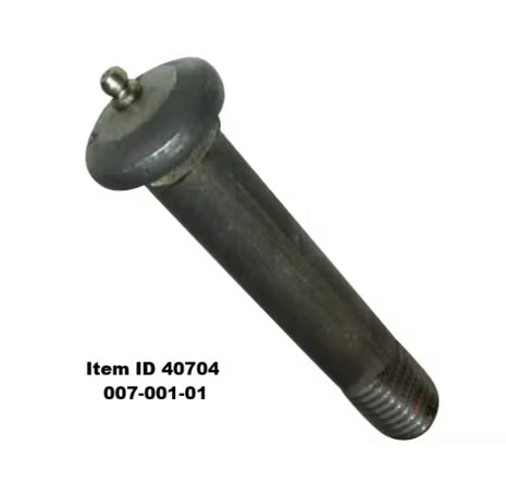 Item ID 40704 , 007-001-01 7/8"-9 4.625" GR2 WET BOLT EQUALIZER CENTER BOLT, PLAIN