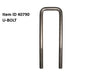 Item ID 40790 , U-BOLT.5 Square 5.0 X 3.25 X 6.00 X1.25 THD