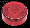 Item ID 43178 , 1A-S-56RI LIGHT CLEARANCE 2.5 DIA. ROUND CLEAR 13 DIODE LED RED