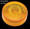 Item ID 43179 , 1A-S-56AI  LIGHT CLEARANCE 2.5 DIA. ROUND CLEAR13 DIODE LED AMBER