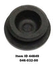 Item ID 44849 , 046-032-00 Oil Cap Rubber Plug for Dexter Oil Caps, 7/8" Dia, For 9K - 15K Axles